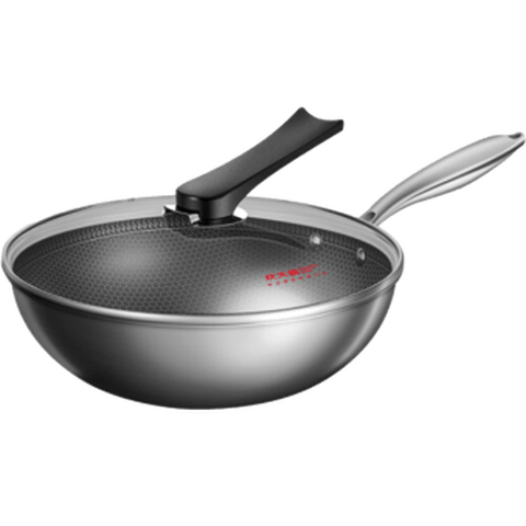 炊大皇 304不锈钢炒菜锅