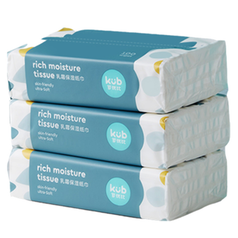 可优比 柔软乳霜巾