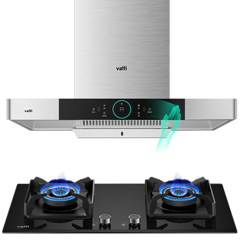 华帝 欧式静音烟灶套装