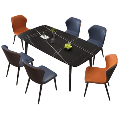 杰洛克 轻奢岩板餐桌