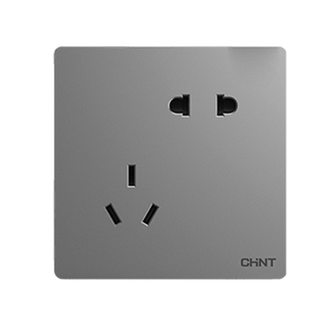 正泰斜五孔开关插座