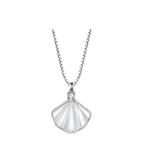 黄胜记 一贝子银项链