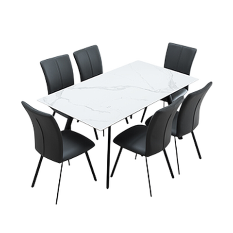 芝华仕 意式简约餐桌椅