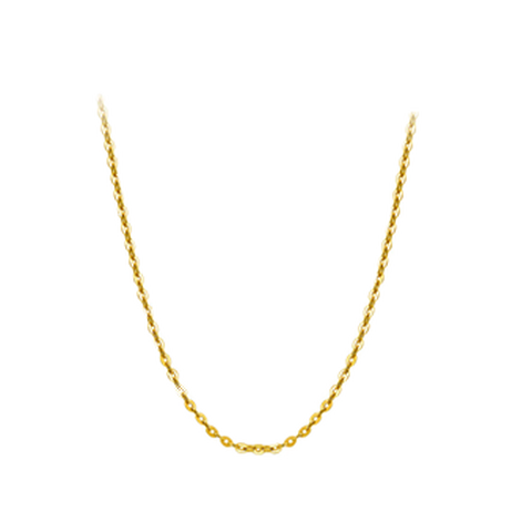 周大生 足金O字链