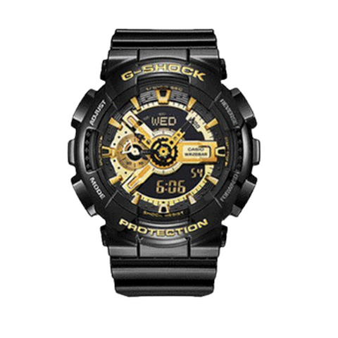 卡西欧 黑金多功能男表