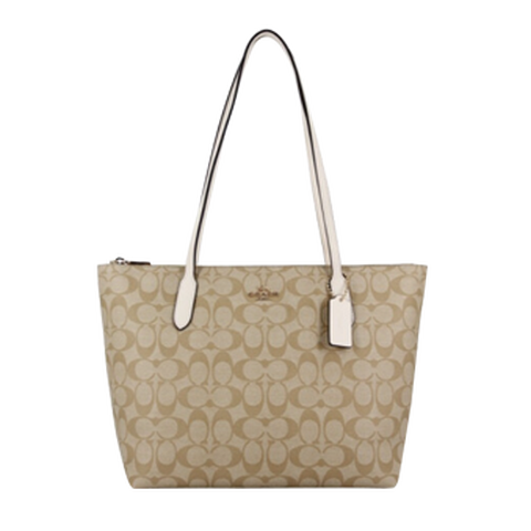 蔻驰女士中号单肩托特包