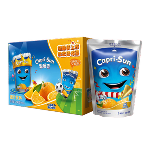 果倍爽 小包橙汁饮料
