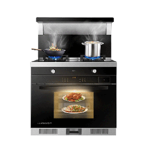 名气蒸烤消一体集成灶