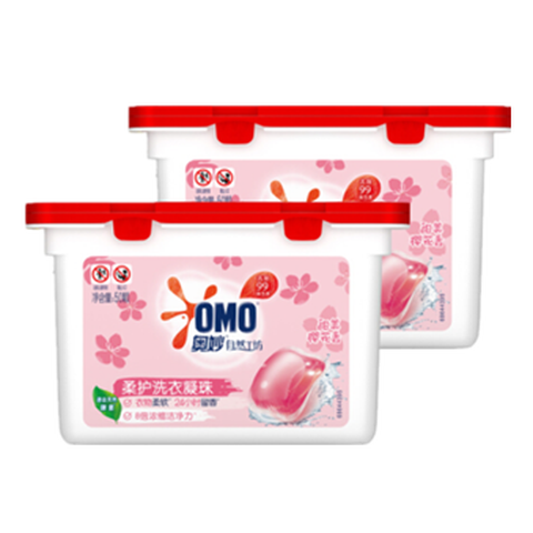 奥妙 樱花柔护 洗衣凝珠