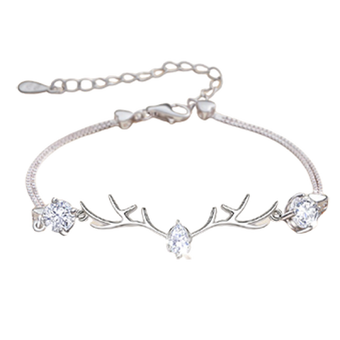 礼意久久 送礼银质手链