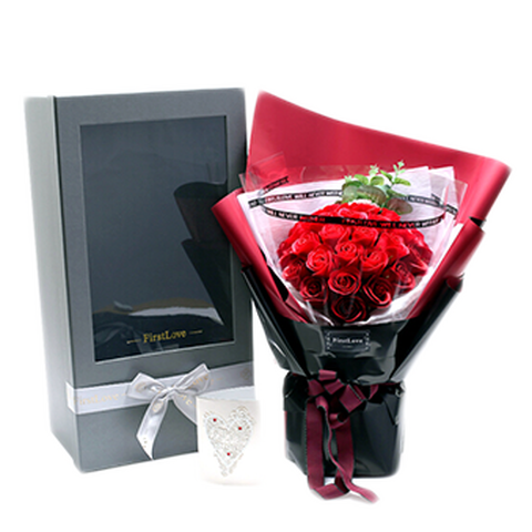 FirstLove玫瑰香皂花