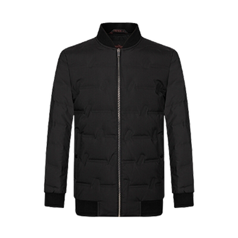 柒牌 棒球领羽绒服