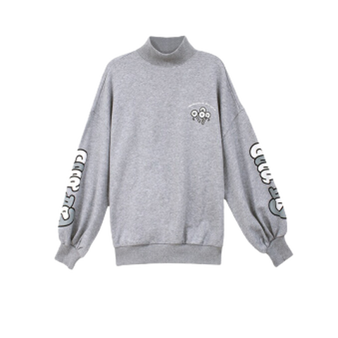 韩都衣舍 洋气灰色卫衣