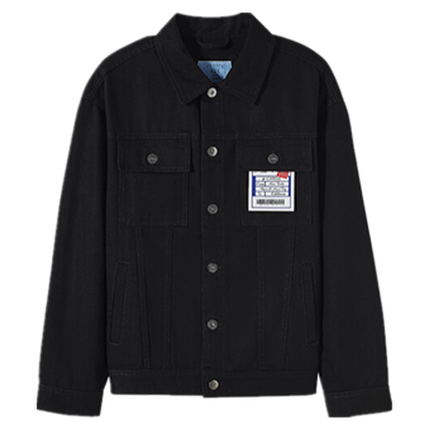 A21宽松翻领夹克