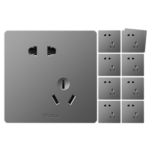公牛 无边框插座面板