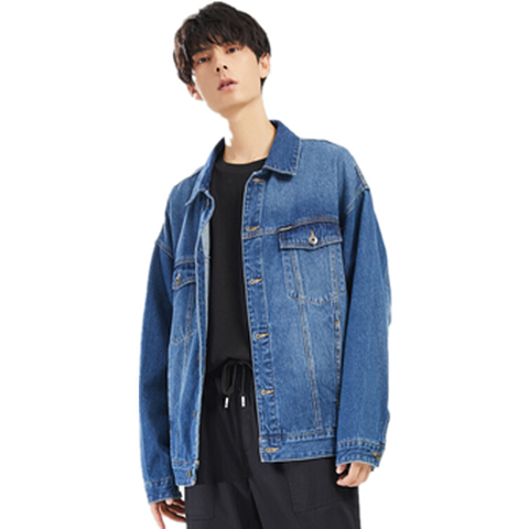 美特斯邦威轻薄牛仔夹克