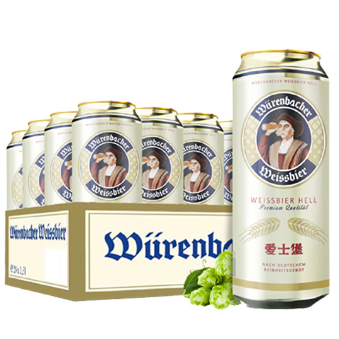 爱士堡 小麦白啤酒