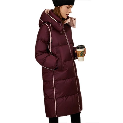 AMII 白鸭绒羽绒服