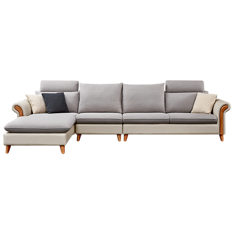 全友 可升降头枕沙发