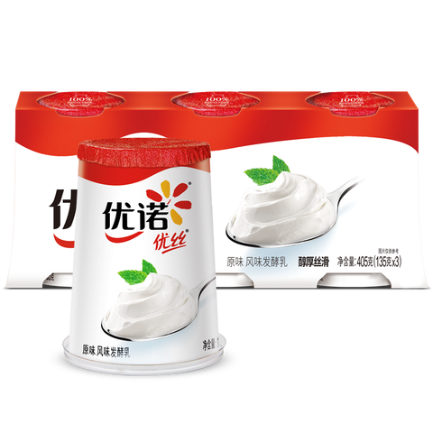 优诺原味低温酸奶