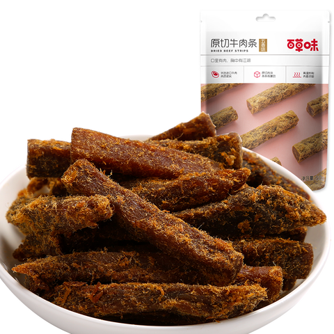 百草味五香味牛肉条