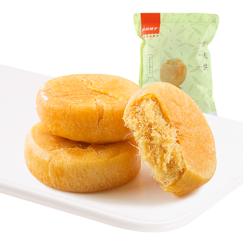 良品铺子 原味肉松饼