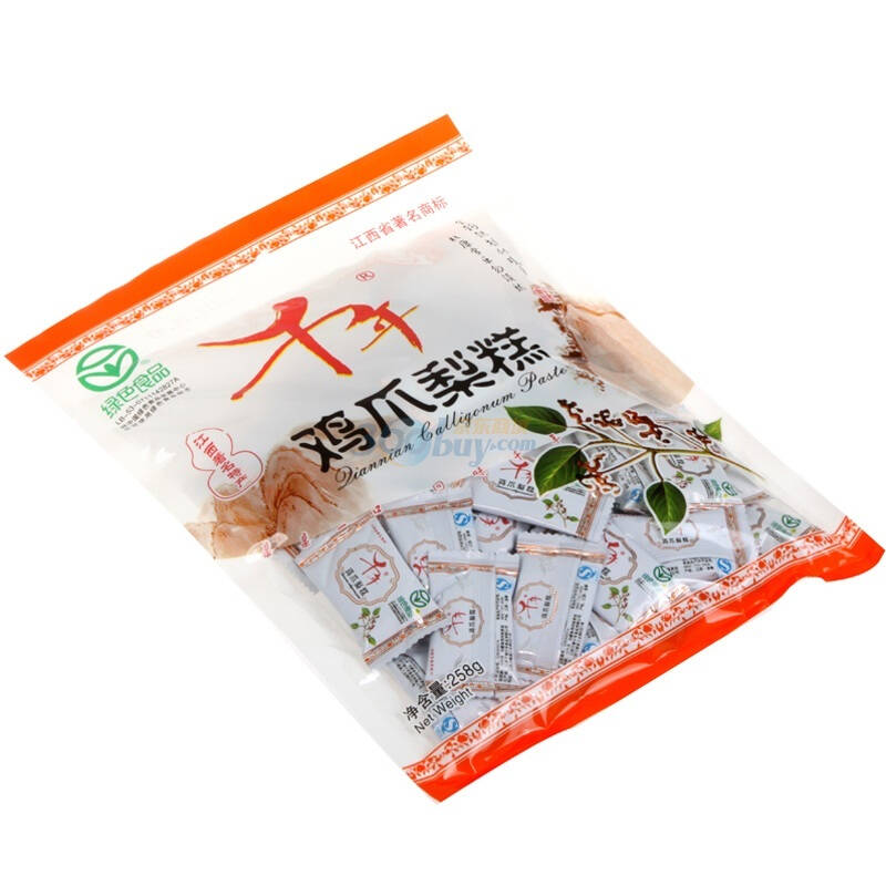 江西特产 千年鸡爪梨糕优惠装258g*2袋