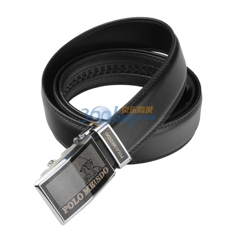 polomeisdo保罗美思得高档男式自动扣皮带礼盒sjd-610黑色