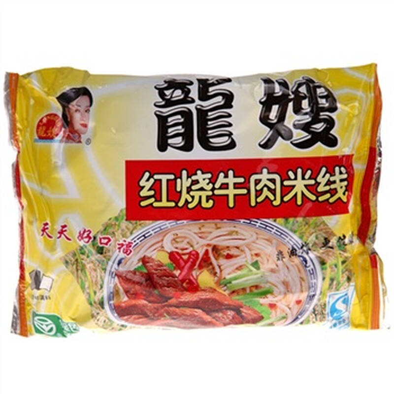 龙嫂红烧牛肉米线整箱装100克*24袋 自营
