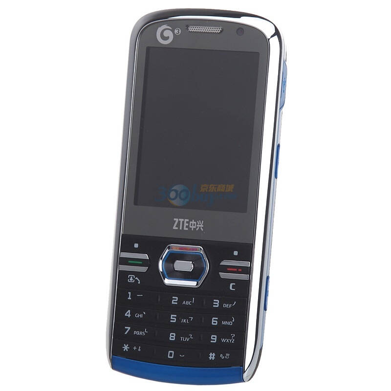 中兴(zte)u235b 3g 手机(蓝色)td-scdma/gsm 移动定制机