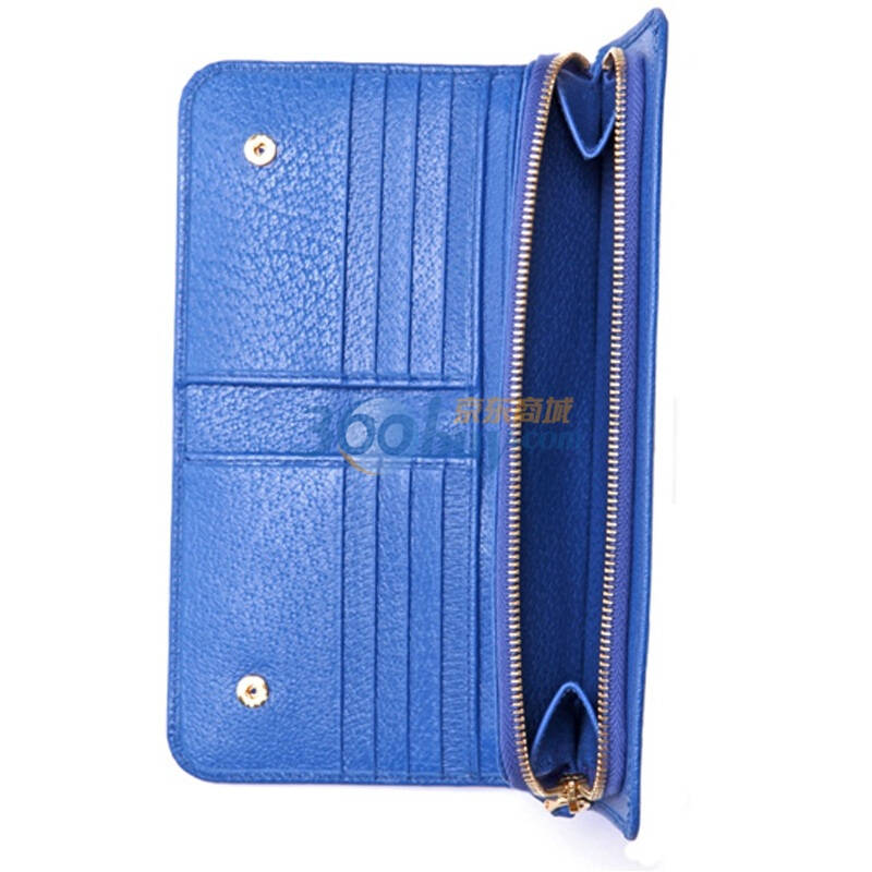 prada 普拉达 中性蓝色钱包 1m1265014f0089 yg