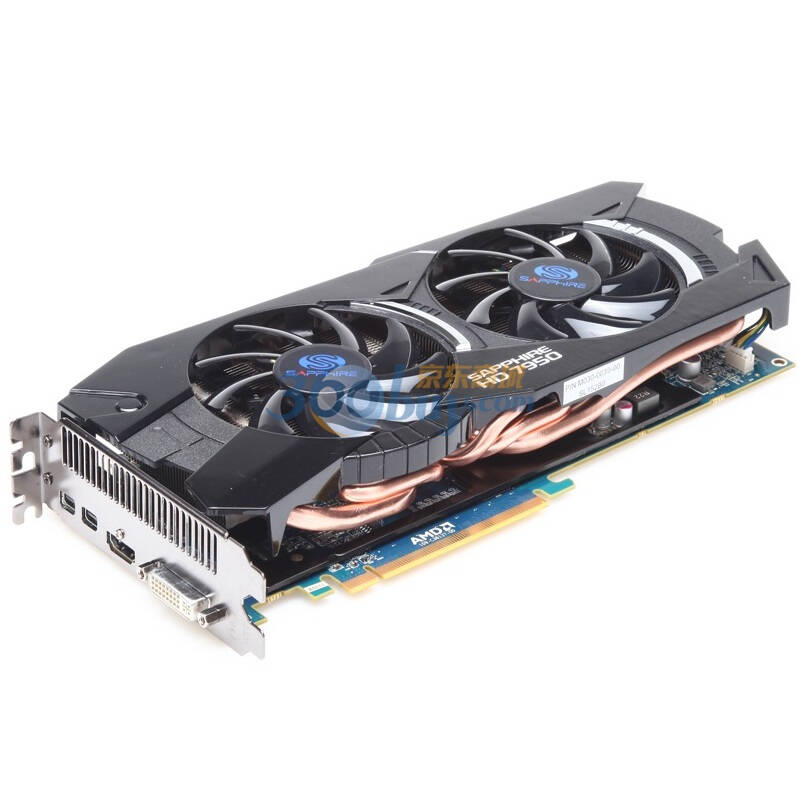 蓝宝石(sapphire)hd7950 3gb gddr5 至尊版oc 900/5000mhz 3g/384bit