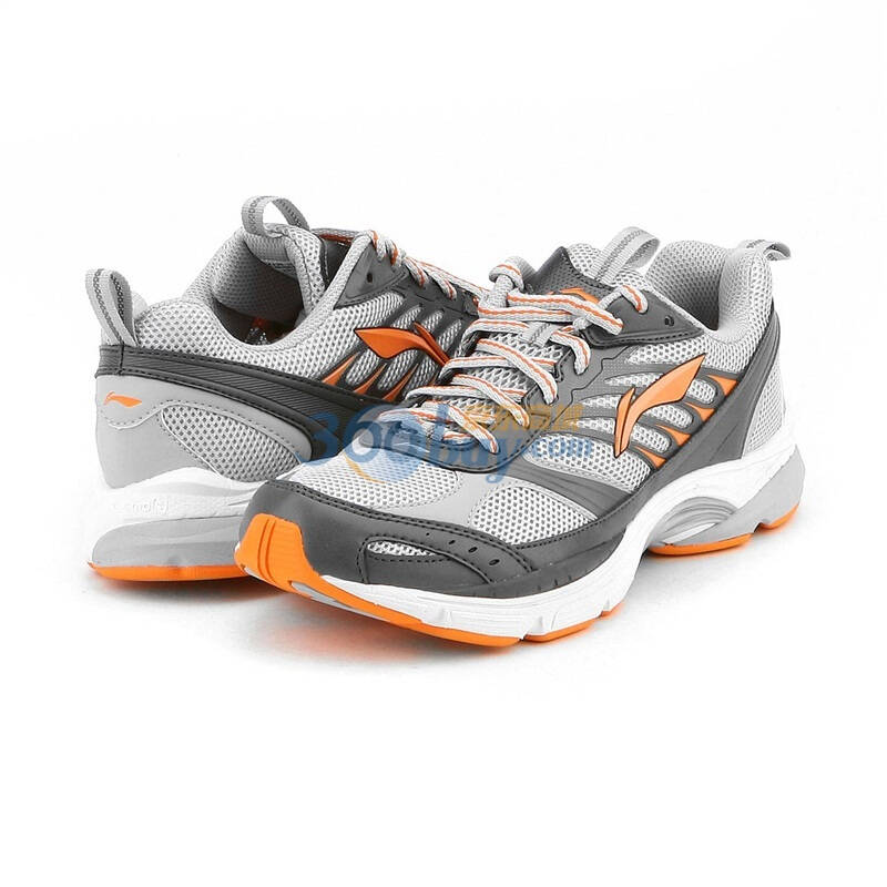 李宁li-ning跑步系列男减震跑鞋arhf149-1冷灰4c/021c8.