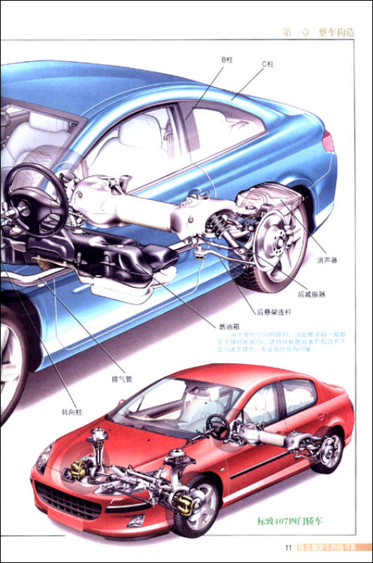 汽車不神秘:汽車構造透視圖典