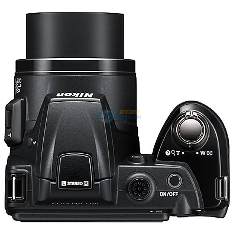 尼康(nikon) coolpix l120 数码相机 黑色(1400万像素 3寸屏 21倍光变