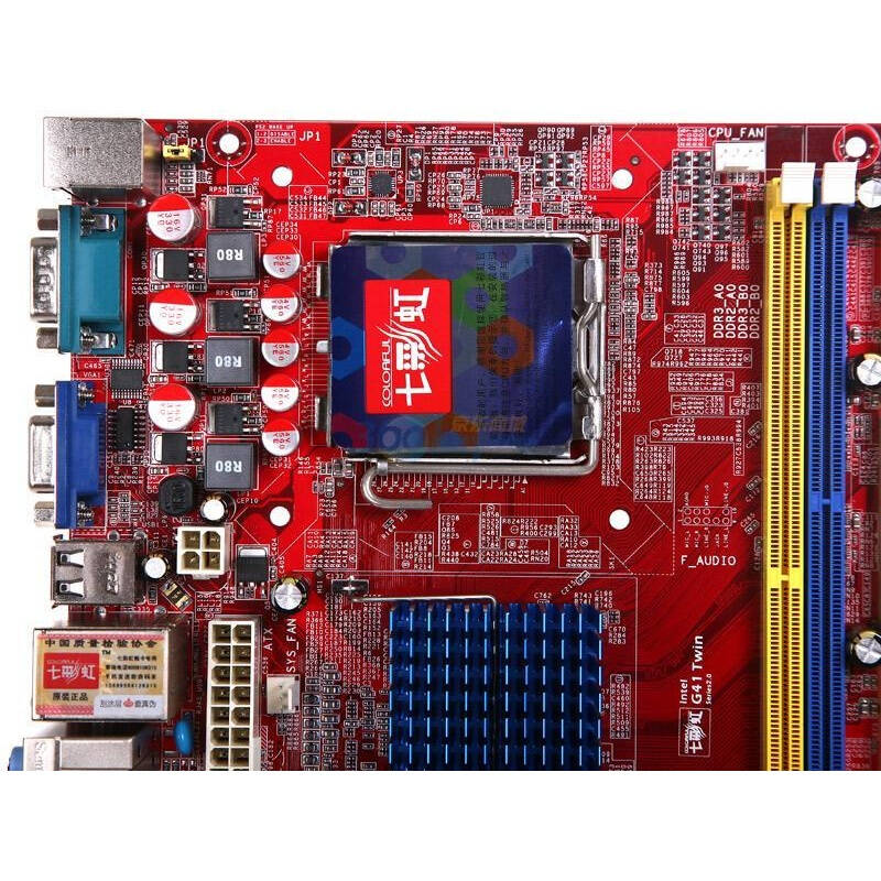 七彩虹(colorful)c.g41 twin v20主板(intel g41/lga 775)