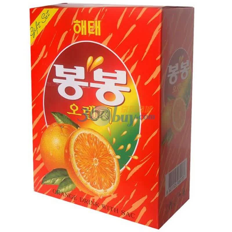 haitai海太桔果粒果汁饮料238ml*12听