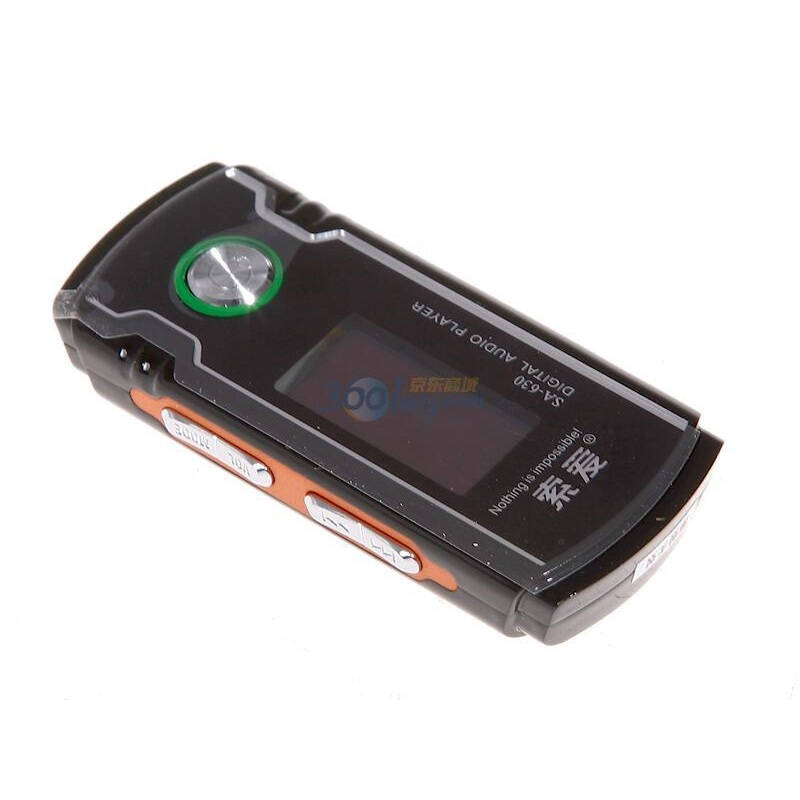 索爱sa-630 2g mp3播放器 黑色