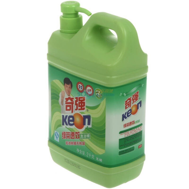 奇强绿茶洗洁精2kg