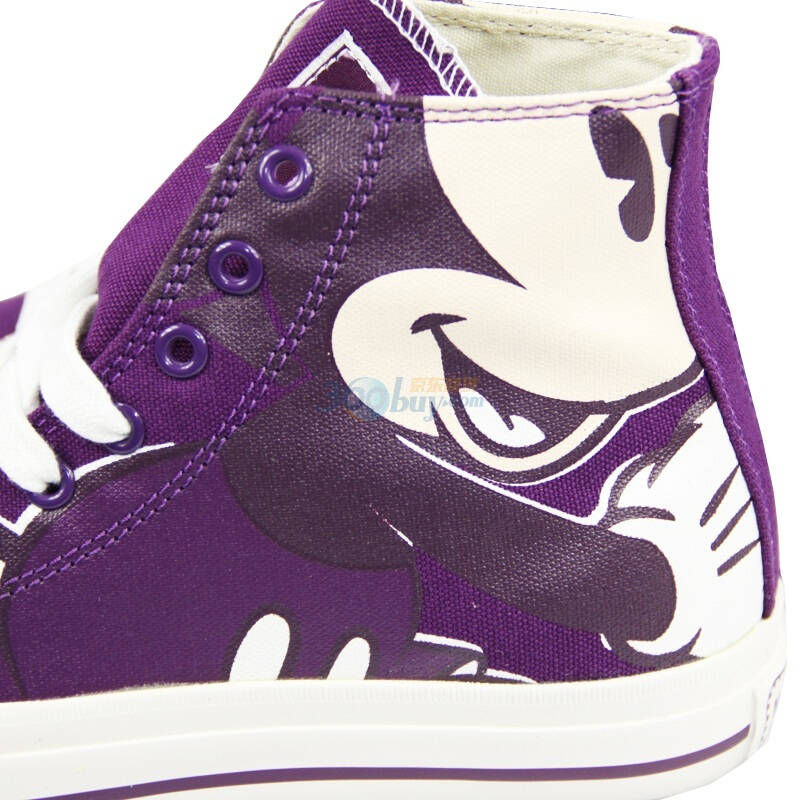 mickey米奇2010新款可爱系列休闲鞋35码xf1104138ah紫色