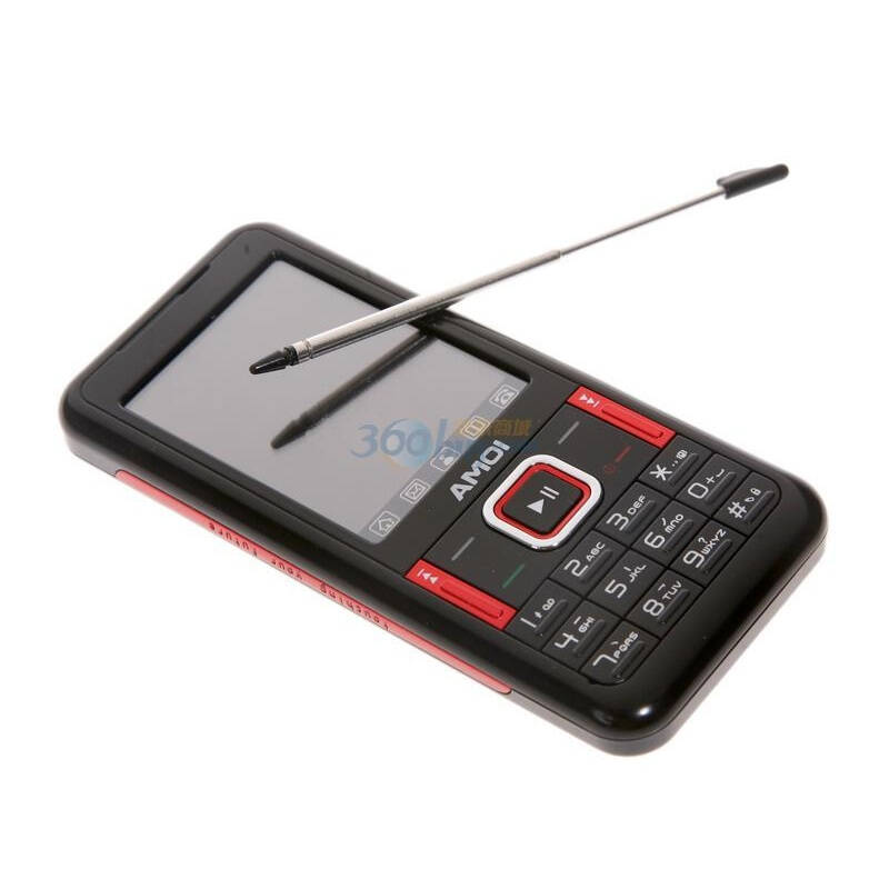 夏新(amoi)u320 gsm手机(黑色)双卡双待 手写键盘双输入 支持蓝牙