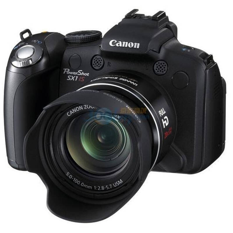 佳能(canon)sx1 is 数码相机 20倍光学变焦 28mm广角 1920×1080高清