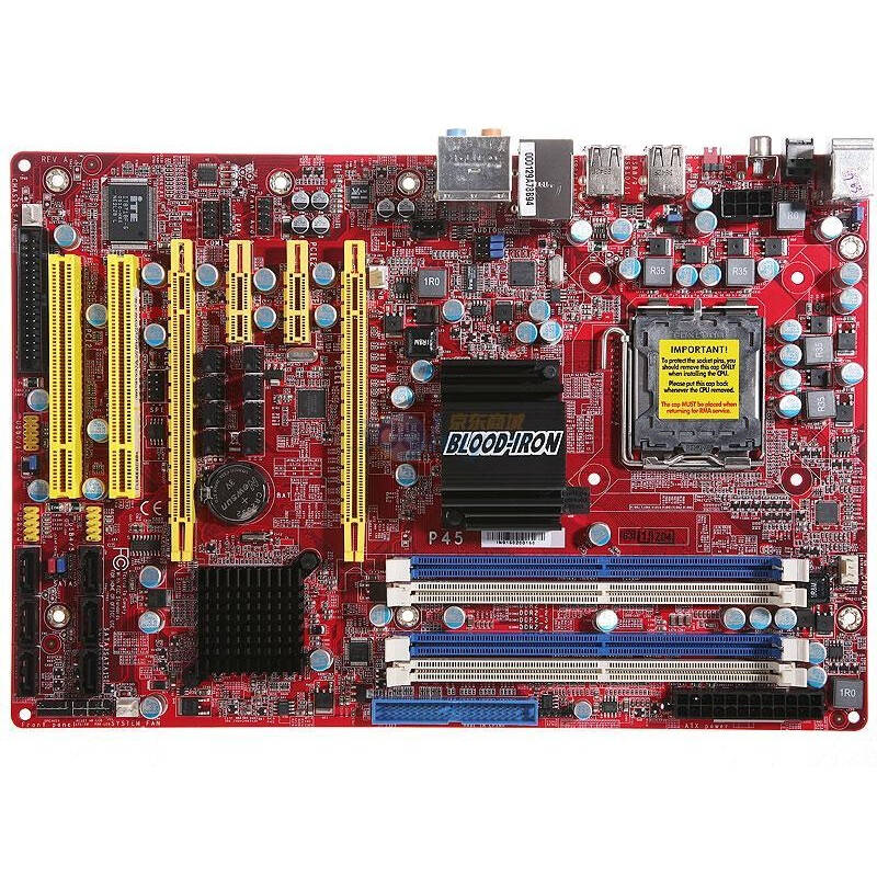 钻石(dfi)bi p45-t2rs主板(intel p45/lga 775)