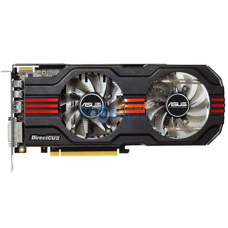 华硕(asus)hd7850-dc2-2gd5 870mhz/4840mhz/2g ddr5/256bit pcie显卡