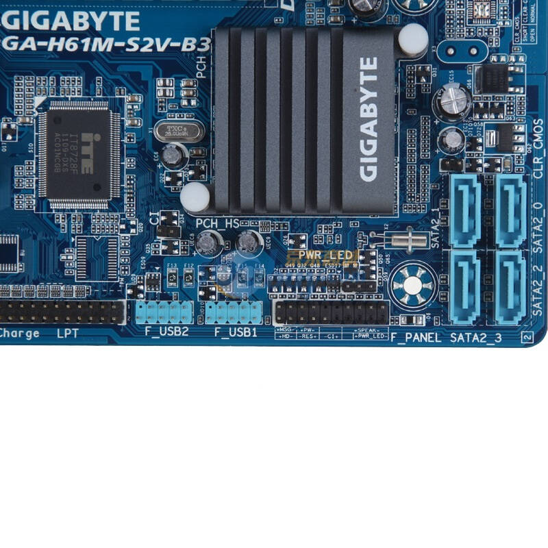 技嘉(gigabyte)ga-h61m-s2v-b3 rev.1.0主板(intel h61 /lga 1155)