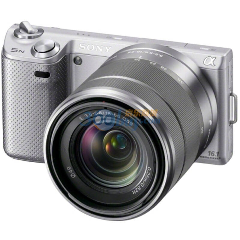 索尼(sony) nex-5nk 微单单镜套机 银色(e18-55mm f3.5-5.6 oss)