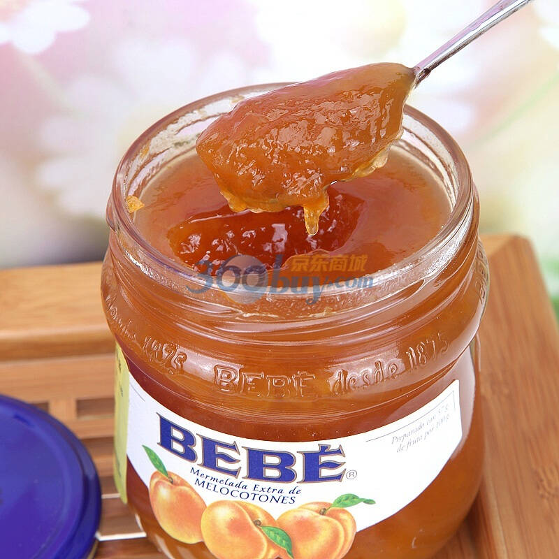 西班牙 bebe 尼奥贝贝 特级 杏子果酱 340g