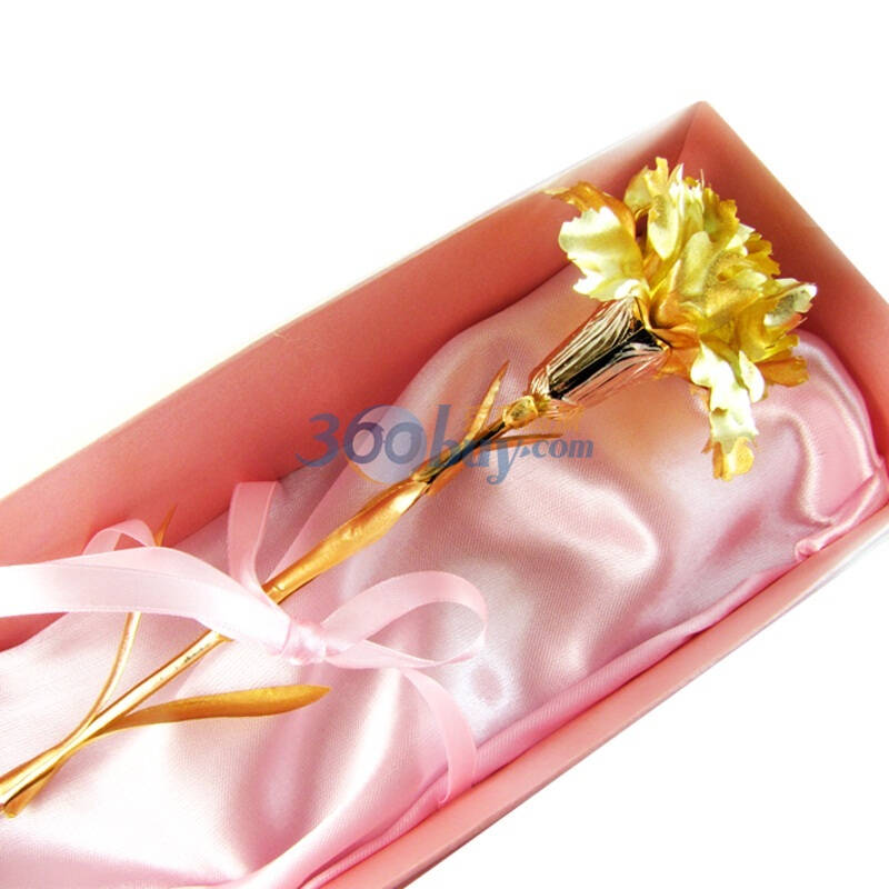 lux-women999千足金箔康乃馨感恩的心 送礼佳品