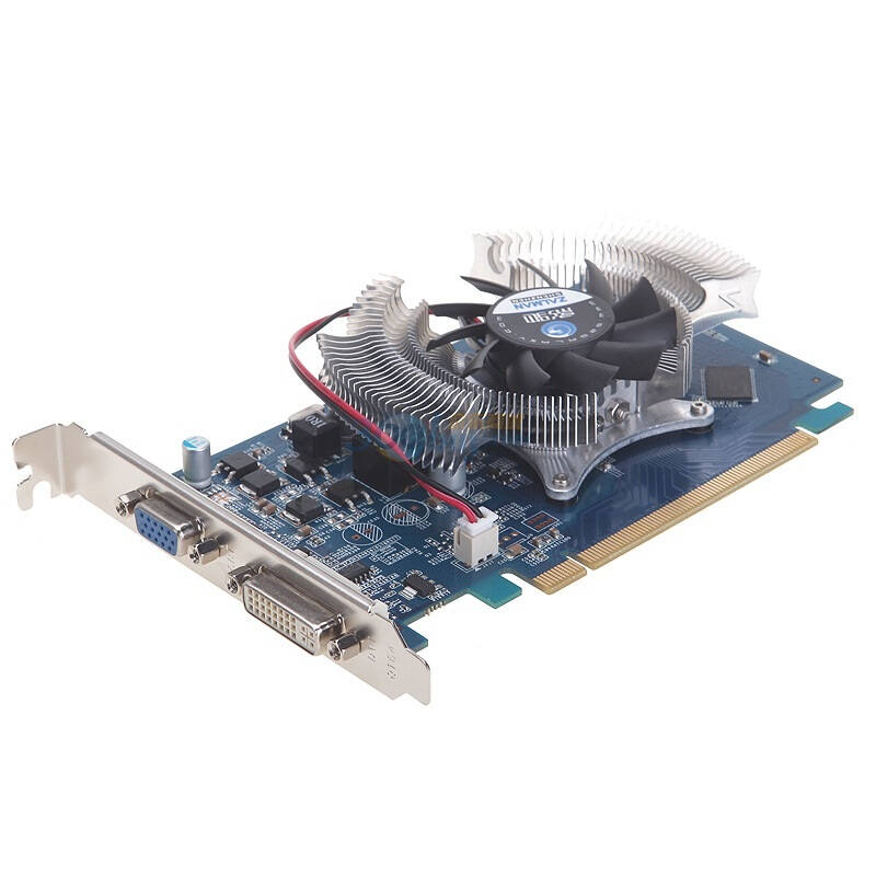 影驰(galaxy)gt210标准 589/1400 tc512m/64bit ddr3 pci-e 显卡