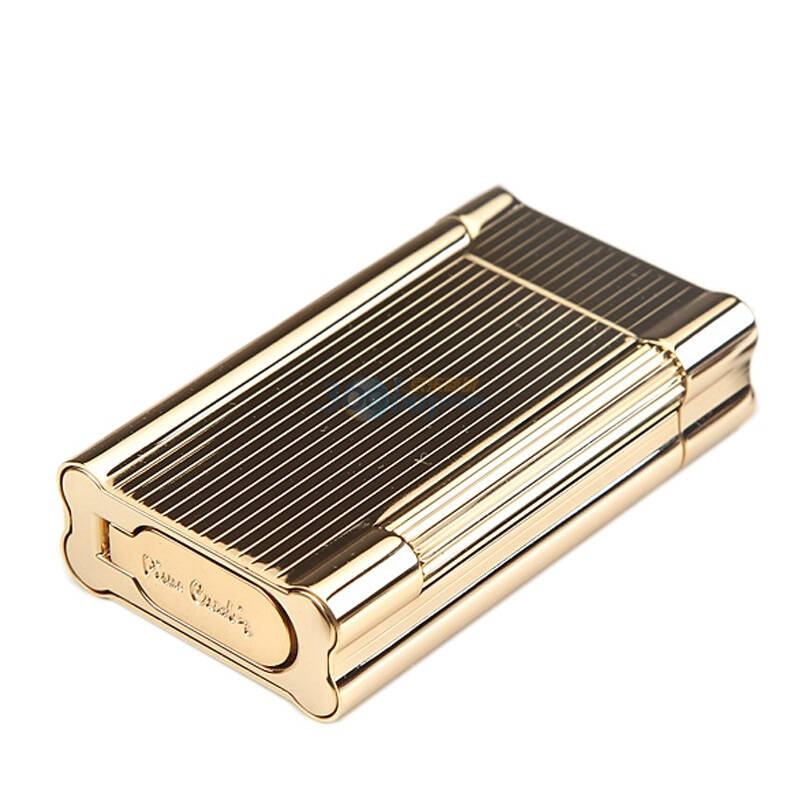 皮尔卡丹pierre cardin打火机mfh-222-1光金直纹通用火石气体火机